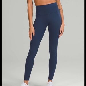 Lululemon wonder train 25inch leggings - mineral blue